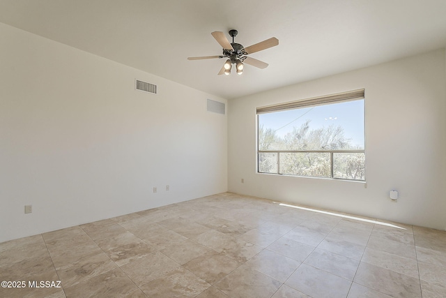 4247 W Flying Diamond Dr, Tucson, AZ 85742 - empty room with visible vents and ceiling fan