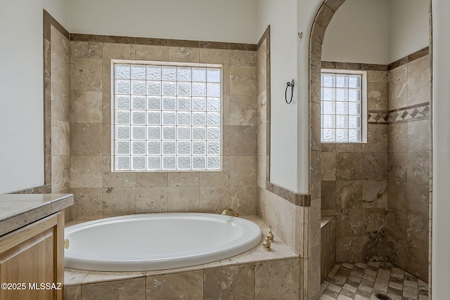4247 W Flying Diamond Dr, Tucson, AZ 85742 - full bath with a bath and vanity