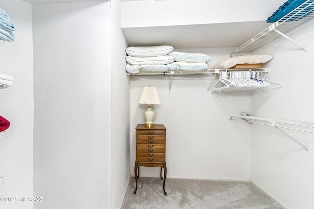 14045 N Desert Butte Dr, Oro Valley, AZ 85755 - spacious closet featuring carpet floors