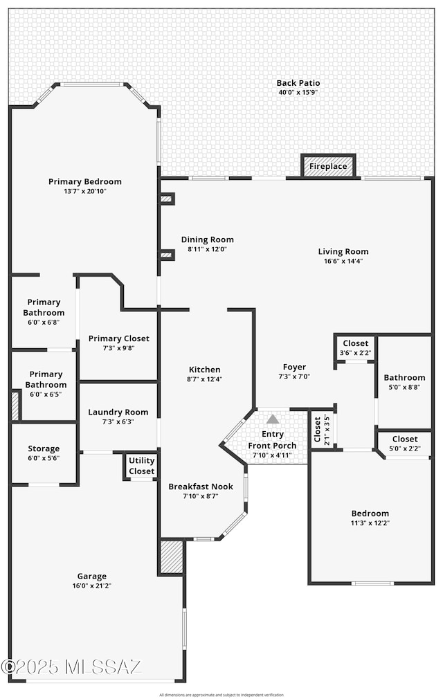 14045 N Desert Butte Dr, Oro Valley, AZ 85755 - view of layout