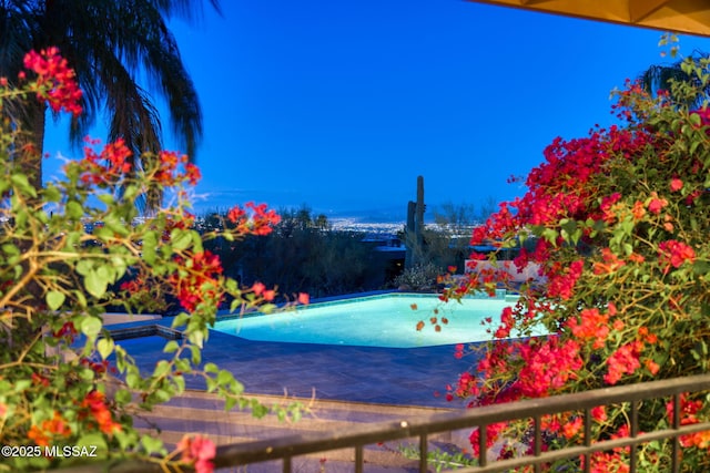 pool featuring a patio
