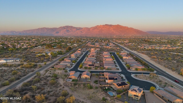 3352 W Shadow Park Way, Tucson, AZ 85742 - aerial perspective of suburban area featuring mountains