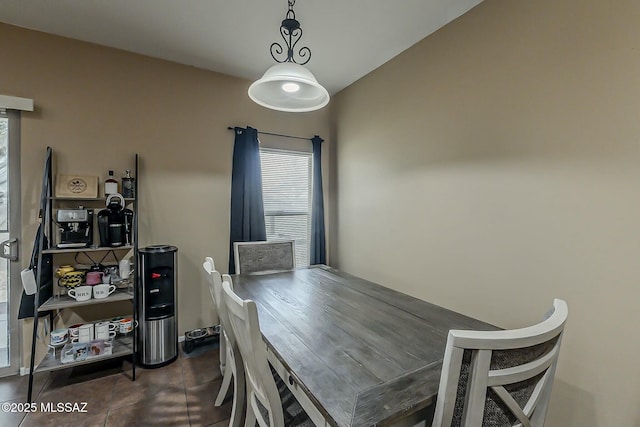 dining room with plenty of natural light