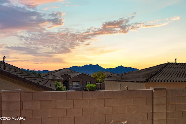 property view of mountains