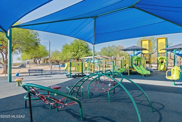 view of communal playground