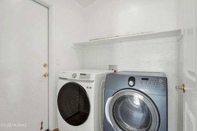 2145 N Horseshoe Trl, Tucson, AZ 85745 - laundry room featuring washer and dryer