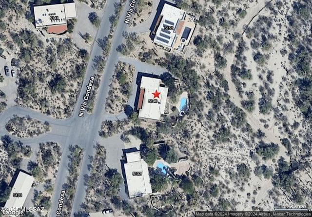 5140 N Via Condesa, Tucson, AZ 85718 - view of property location featuring a desert landscape
