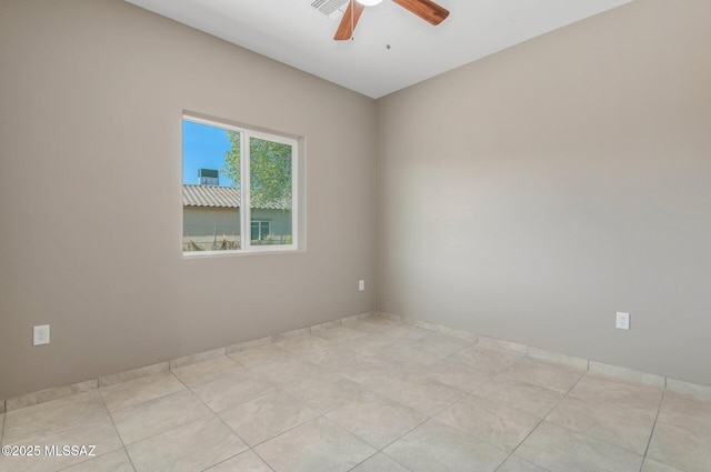 358 W Elvira Rd, Tucson, AZ 85756 - empty room featuring visible vents and a ceiling fan