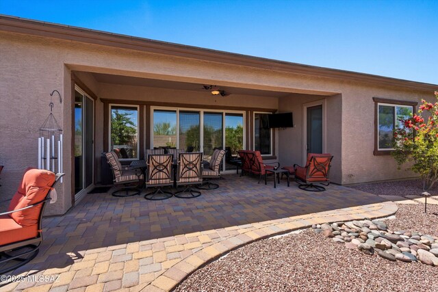 660 W Aviator Crossing Dr, Oro Valley, AZ 85755 - view of patio / terrace with outdoor dining area