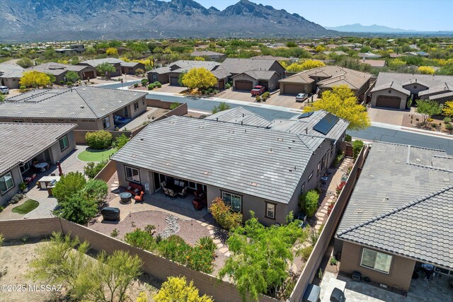 660 W Aviator Crossing Dr, Oro Valley, AZ 85755 - aerial view with a residential view and a mountain view