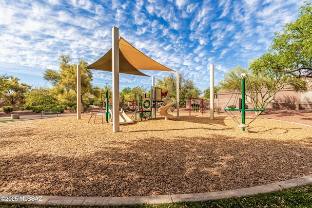 view of community playground