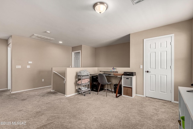 9528 S Desert Fauna Loop, Tucson, AZ 85747 - office space with carpet floors, visible vents, and baseboards