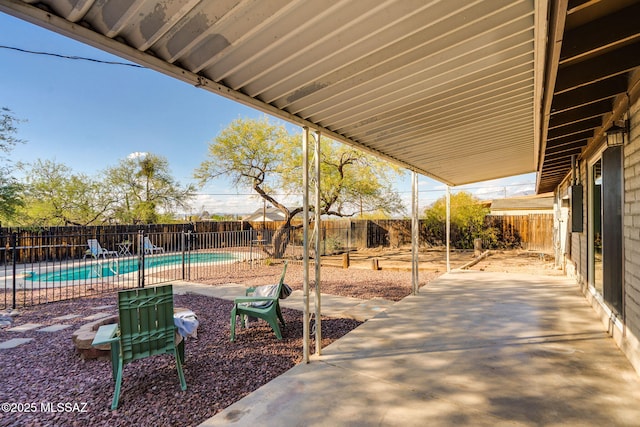 2826 W Jacinto St, Tucson, AZ 85745 - view of patio with a fenced backyard
