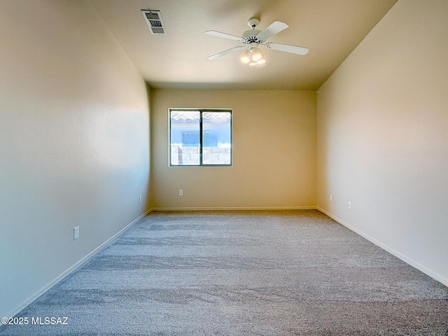 2582 W Brandy Crest Dr, Tucson, AZ 85713 - carpeted empty room with a ceiling fan and baseboards