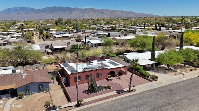 502 N Citadel Ave, Tucson, AZ 85748 - birds eye view of property with a mountain view and a residential view