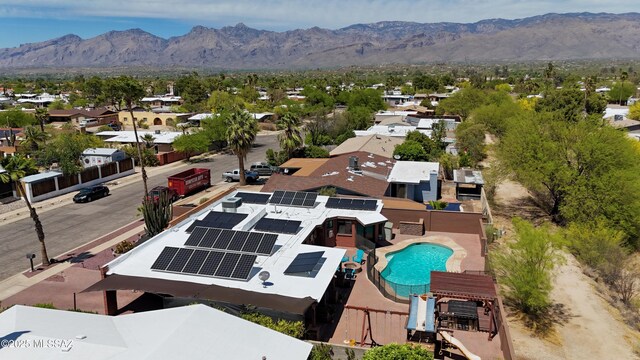 502 N Citadel Ave, Tucson, AZ 85748 - drone / aerial view featuring a residential view and a mountain view
