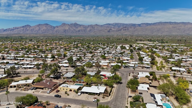 502 N Citadel Ave, Tucson, AZ 85748 - aerial view with a residential view and a mountain view
