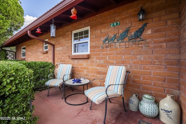 view of patio