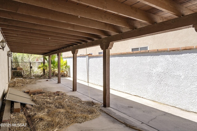 601 N Sahuara Ave, Tucson, AZ 85711 - view of patio / terrace with fence