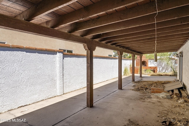 601 N Sahuara Ave, Tucson, AZ 85711 - view of patio / terrace with a fenced backyard