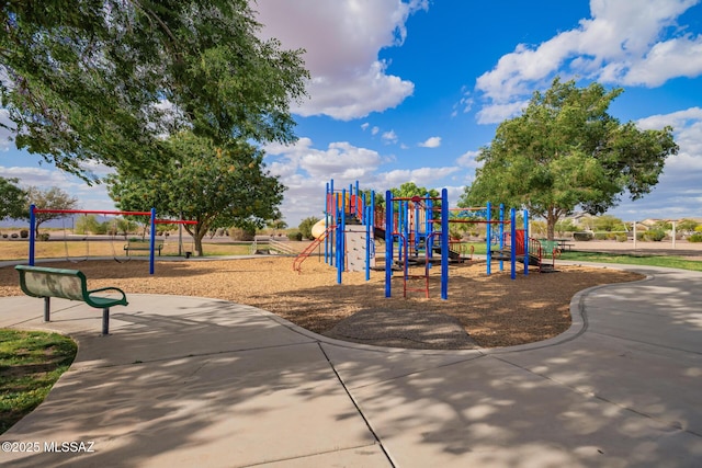 view of community play area