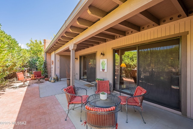 view of patio