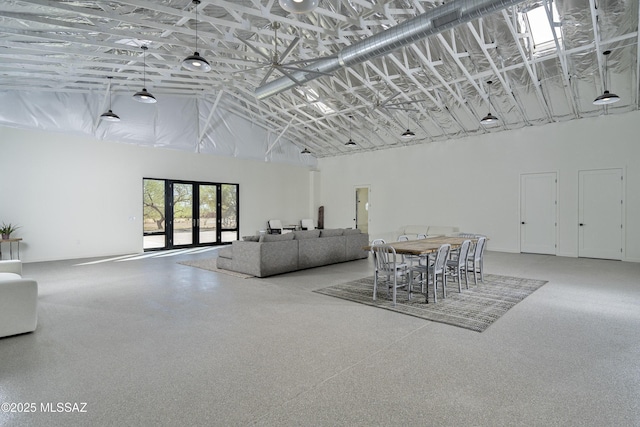 1720 W Cessna Way, Tucson, AZ 85755 - dining room featuring high vaulted ceiling