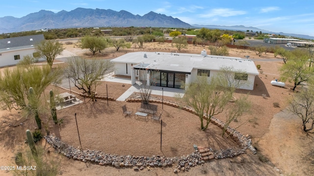 1720 W Cessna Way, Tucson, AZ 85755 - view from above of property featuring a mountainous background