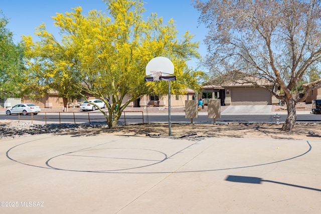 5314 W Canyon Towhee St, Tucson, AZ 85742 - view of basketball court with community basketball court