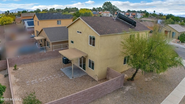 891 E Emma Maria St, Tucson, AZ 85706 - aerial view with a mountain view and a residential view