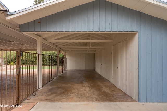 38 N Irving Ave, Tucson, AZ 85711 - view of car parking with fence and a carport
