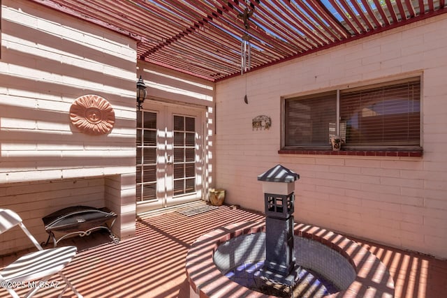 414 E 34th St, Tucson, AZ 85713 - exterior space with french doors