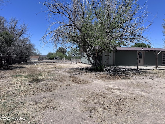 419 N Miller Ln, Saint David, AZ 85630 - view of yard with fence
