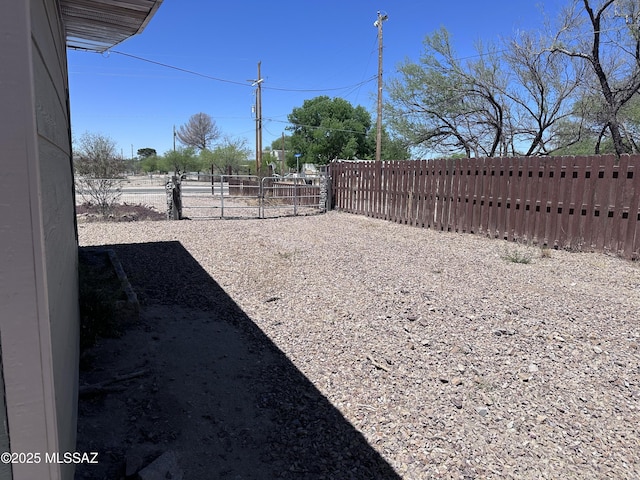 419 N Miller Ln, Saint David, AZ 85630 - view of yard with a gate and fence