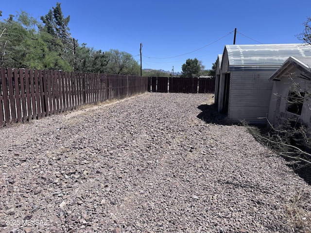 419 N Miller Ln, Saint David, AZ 85630 - view of yard with a fenced backyard