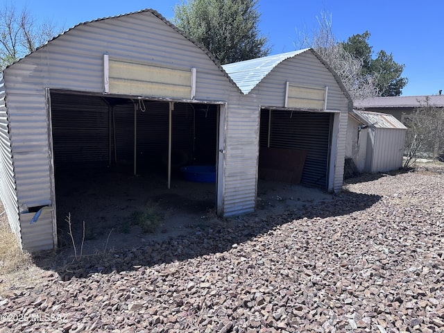 419 N Miller Ln, Saint David, AZ 85630 - view of detached garage