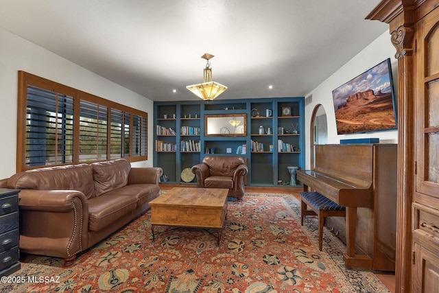 901 W Las Lomitas Rd, Tucson, AZ 85704 - living area featuring built in features