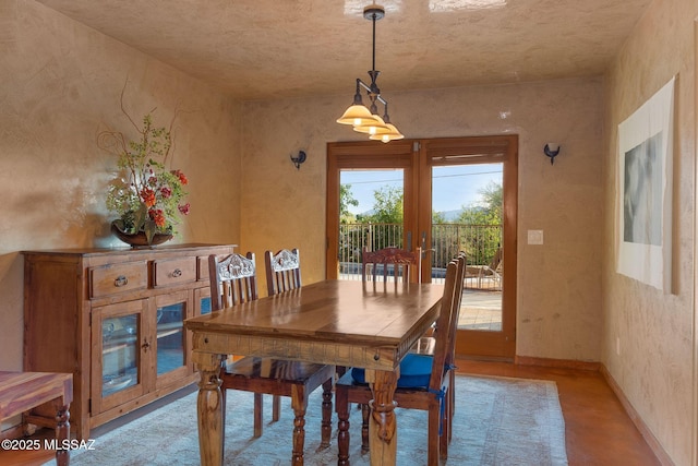 901 W Las Lomitas Rd, Tucson, AZ 85704 - dining room featuring a textured wall