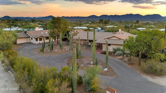 901 W Las Lomitas Rd, Tucson, AZ 85704 - view of subject property with mountains