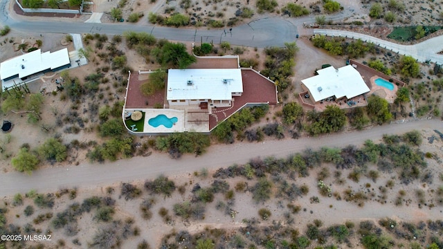 5122 W Camino De La Amapola, Tucson, AZ 85745 - aerial overview of property's location with a pool