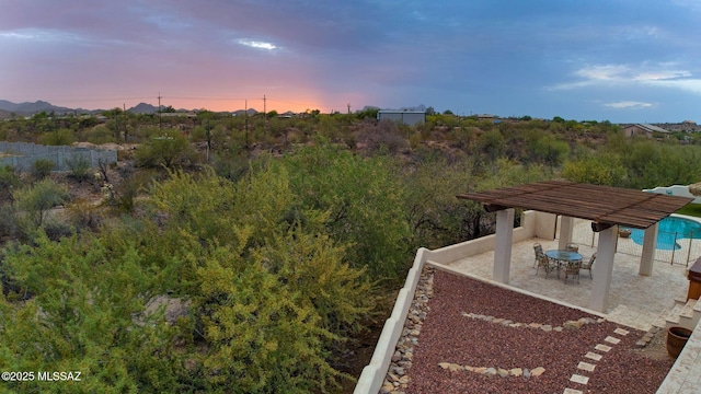 5122 W Camino De La Amapola, Tucson, AZ 85745 - view of yard featuring a patio