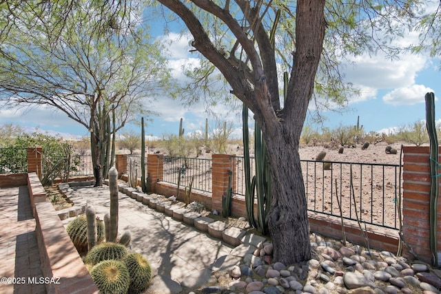 4321 W Camino Pintoresco, Tucson, AZ 85745 - view of yard with a gate