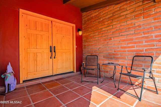 view of exterior entry