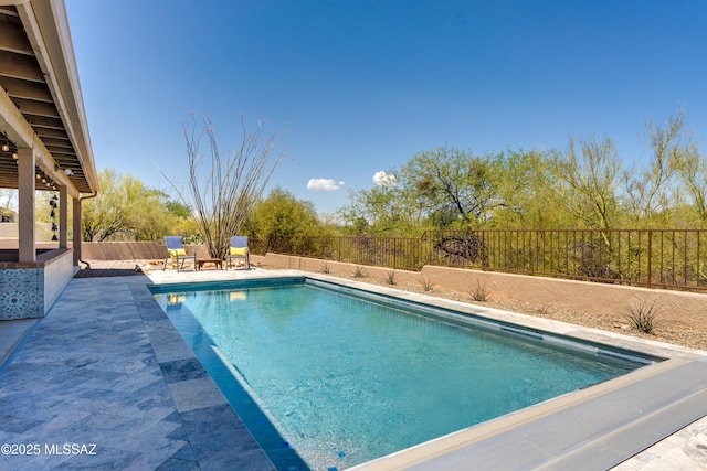 6261 N Placita De Rojelio, Tucson, AZ 85718 - view of pool with a patio and a fenced backyard