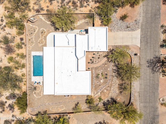 6261 N Placita De Rojelio, Tucson, AZ 85718 - bird's eye view of a pool area