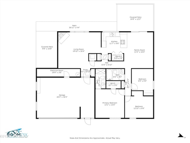 9770 E Hollow Pl, Tucson, AZ 85748 - view of layout
