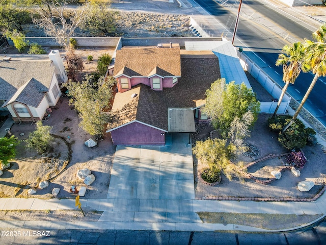drone / aerial view