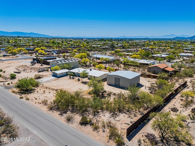 2521 W Rapallo Way, Tucson, AZ 85741 - birds eye view of property with a mountain view