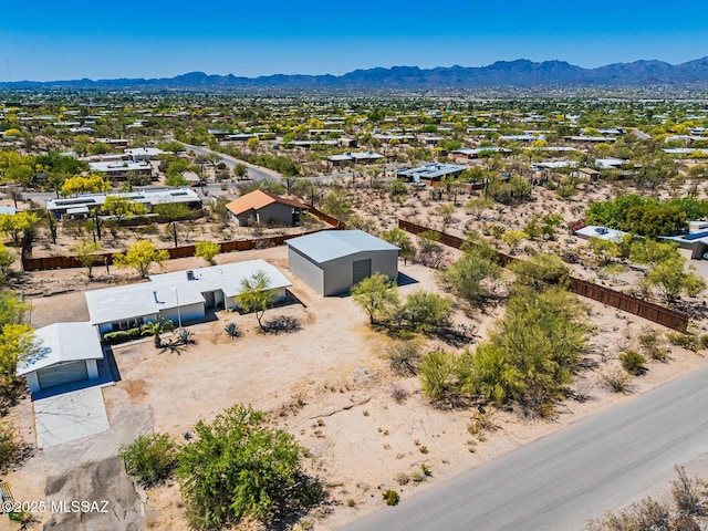 2521 W Rapallo Way, Tucson, AZ 85741 - aerial view with a mountain view