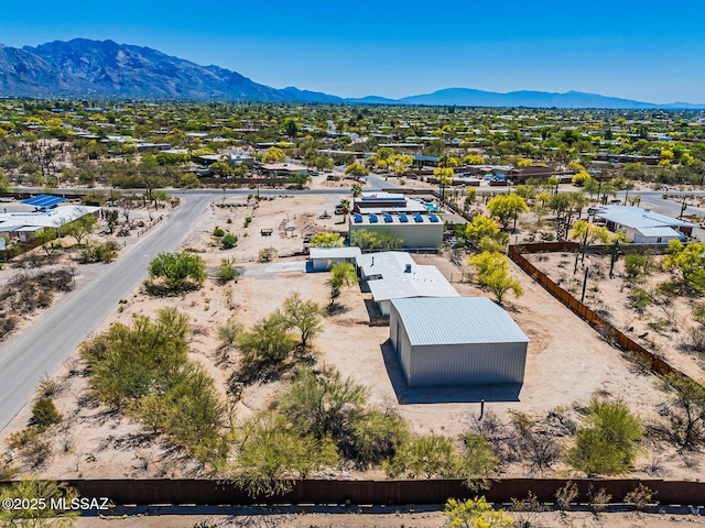 2521 W Rapallo Way, Tucson, AZ 85741 - aerial view with a residential view and a mountain view
